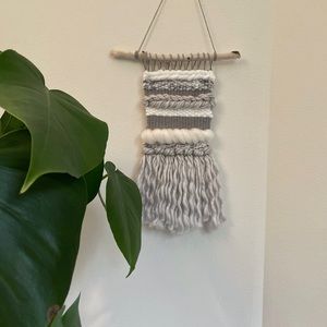 Small Handmade Woven Wall Hanging